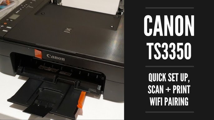 Canon TS3350 Copying - YouTube