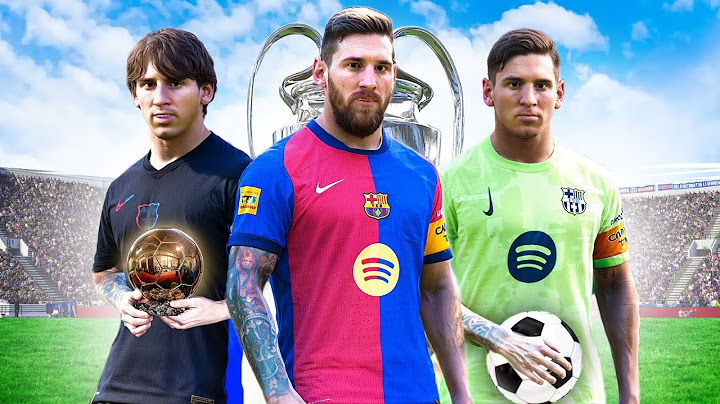 I put the BEST PRIMES! of MESSI in the Current BARCA And this happened..