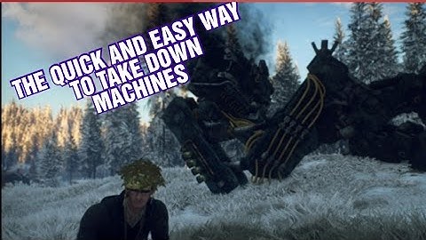 GENERATION ZERO HOW TO TAKE DOWN MACHINES EASILY !!