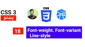 17 Font size, Font Family, Line height CSS  3