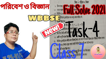 Class 7 Science Model Activity Task Part 4 July 2021 #wbbse