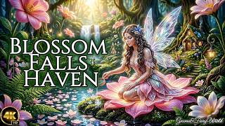 Blossom Falls Haven  Relaxing Fairy World for Sleep & Calm #BlossomFallsHaven #GnomeAndFairyWorld