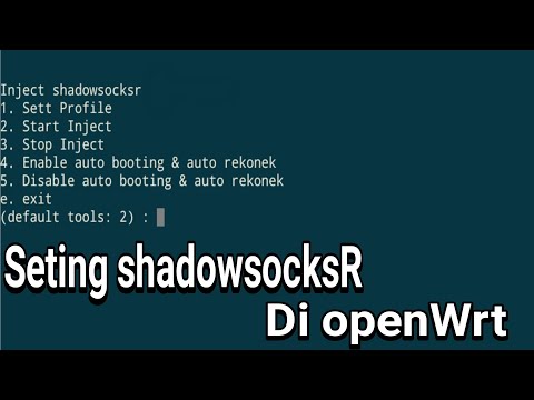 ShadowsocksR seting di stb openwrt