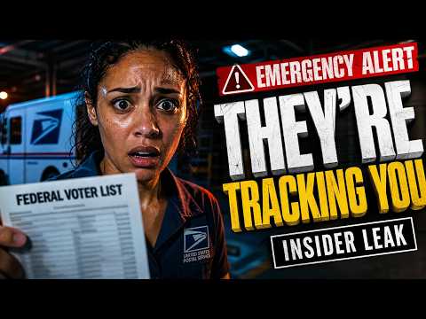  ⚠️New USPS Voter List Scandal!🚨THEY'RE TRACKING YOU
