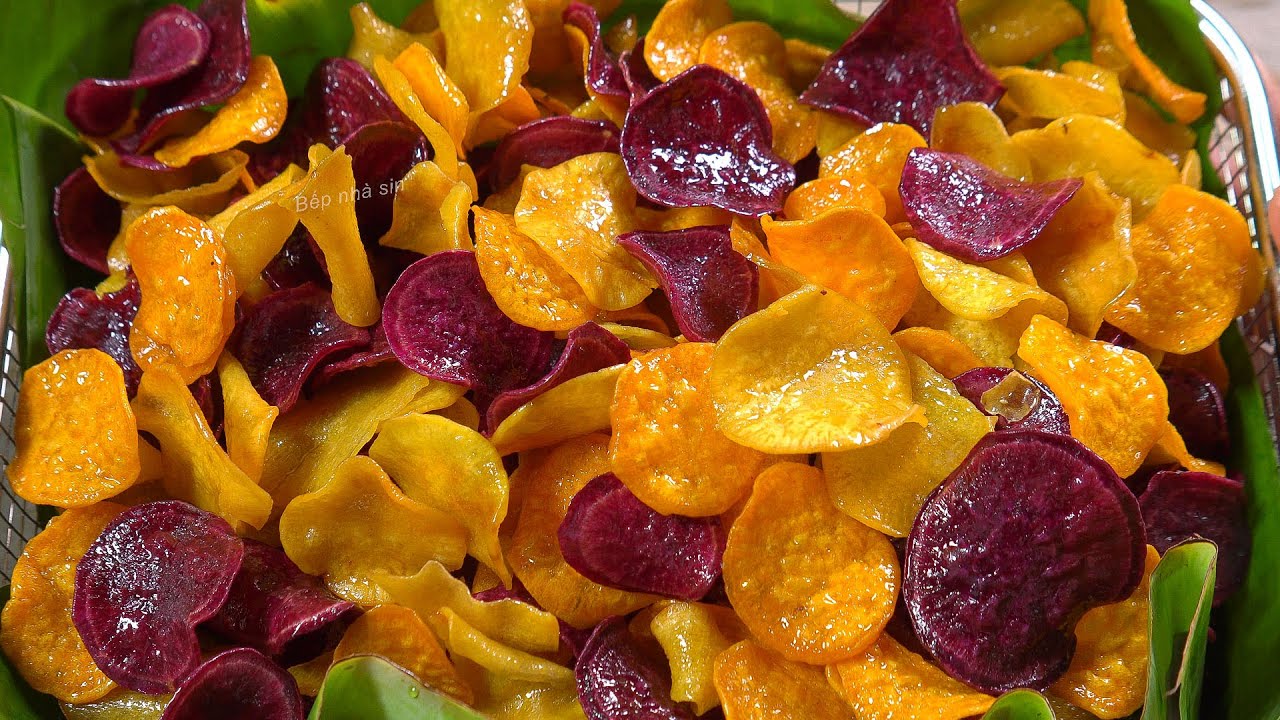 Thêm 1 Cách làm KHOAI LANG Rất đặc biệt, Khoai giòn rụm thơm béo ngon khó cưỡng