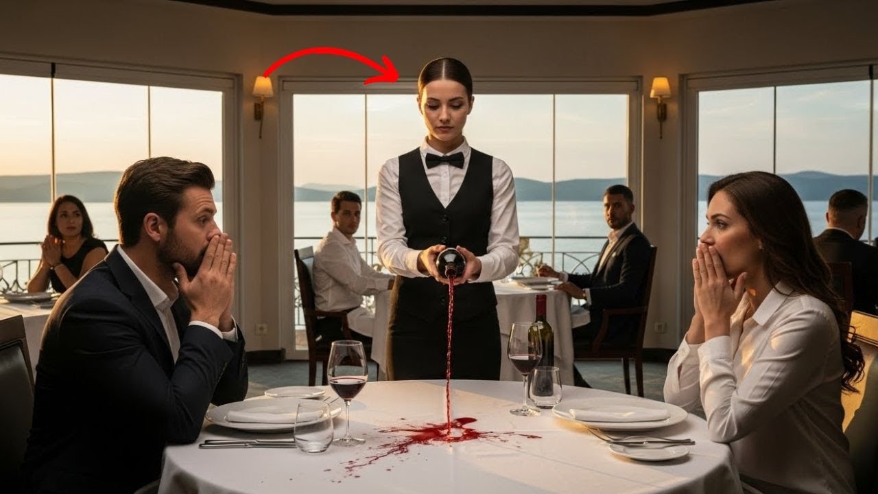Bogati gosti vrijeđali su konobarice — dok novakinja nije prolila vino: „Sad vi čistite“