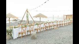 Nikki Beach Santorini Wedding