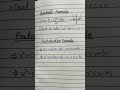 Quadratic Formula & Factorization Formula #algebra #maths #basic #shortsvideo