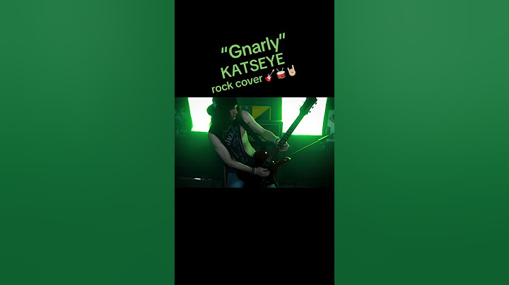 KATSEYE (캣츠아이) "Gnarly" rock cover 🎸🥁🤘🏼 #KATSEYE #KATSEYE_Gnarly #Gnarly #shorts