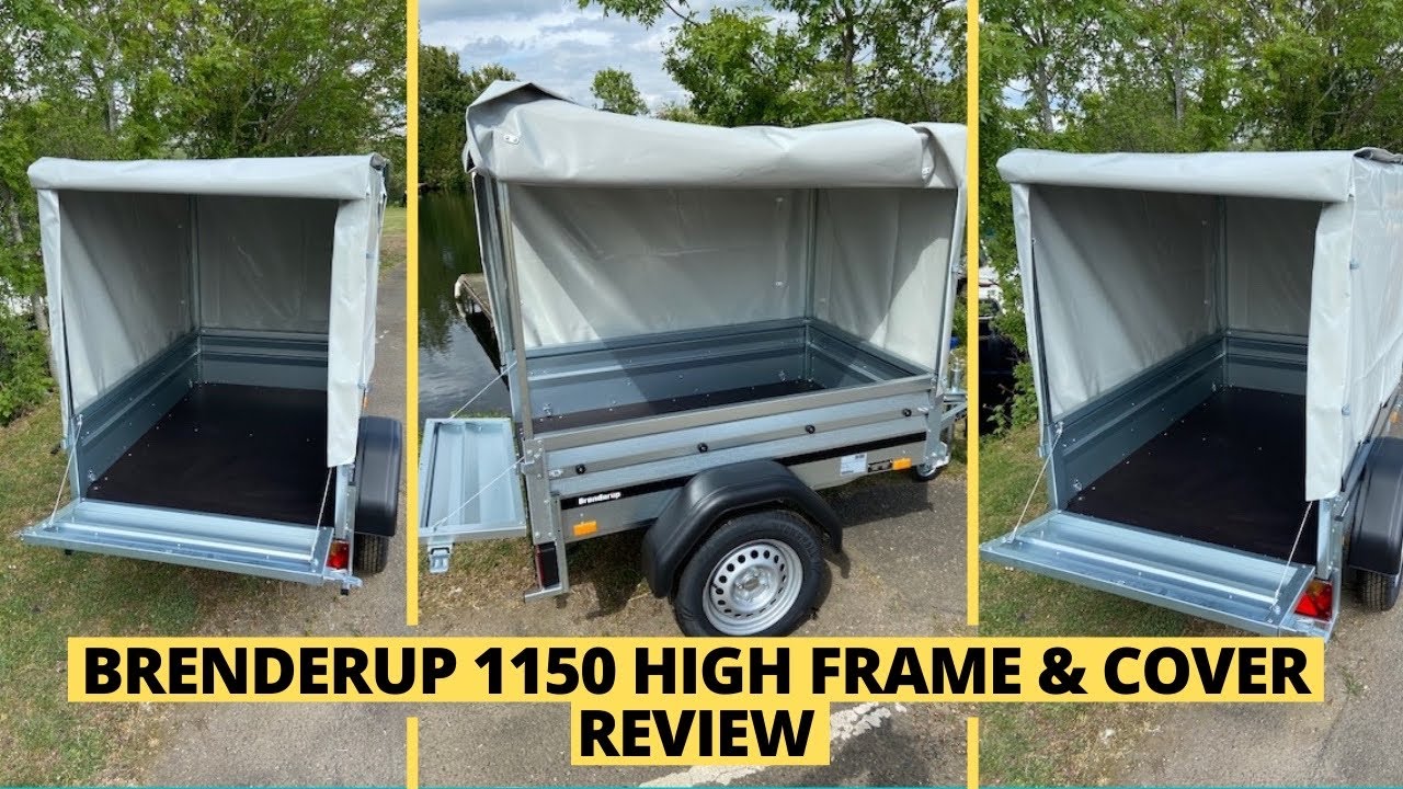 Brenderup 1150S Trailer | Spare Wheel & Holder | Towbars & Trailers