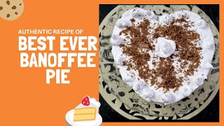 Brilliant Banoffee Pie Recipe | Cupcake Jemma