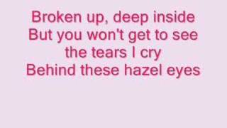 Kelly Clarkson- Behind These Hazel Eyes (lyrics) chords