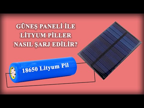 (FREE ENERGY) KENDİN YAP ÜCRETSİZ PİL ŞARJ ETME GÜNEŞ PANELİ İLE  FREE BATTERY CHARGING