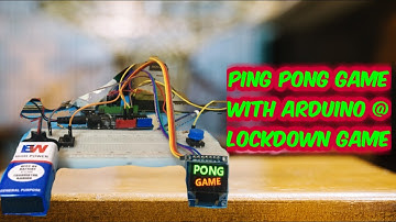 #PING PONG GAME WITH ARDUINO@PLAY IN LOCKDOWN#OP GAME@ARDUINO PROJECT