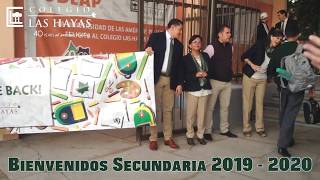 BIENVENIDA SECUNDARIA