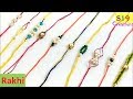 Easy rakhi making ideas | handmade rakhi |how to make rakhi at home | rakshabandhan | Rakhi | part 1