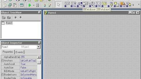17 Delphi 7 Закладки ADO и InterBase