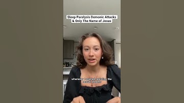 Thumbnail of Sleep Paralysis Demonic Attacks & Only the Name of Jesus #shorts