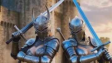 Legendary Armored Warriors Before the Final Battle