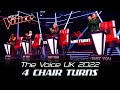 Every 4 CHAIR TURN on The Voice UK 2022