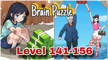 Brain Puzzle: Tricky Quest - ALL LEVELS 141-156 Gameplay Walkthrough Solutions