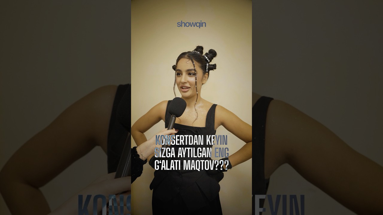 Konsertdan keyin sizga aytilgan eng g’alati maqtov?