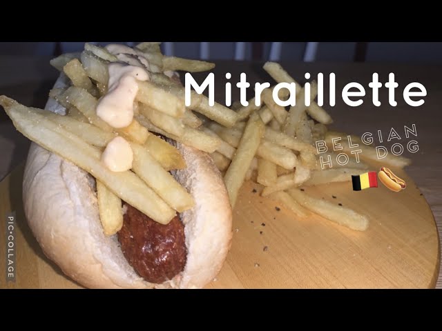 The Mitraillette (The Ultimate Belgian Sandwich)