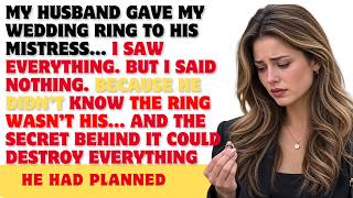 My Husband Gave My Wedding Ring to His Mistress — He Didn't Know Who Really Owned It