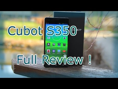 Cubot S350 Full Review - MTK 6582 2GB RAM - Best HD Display ever ! [HD]