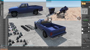 4 New Spike Strips - Texture Instructions and Demonstration of Destruction - Track Objects/DAE