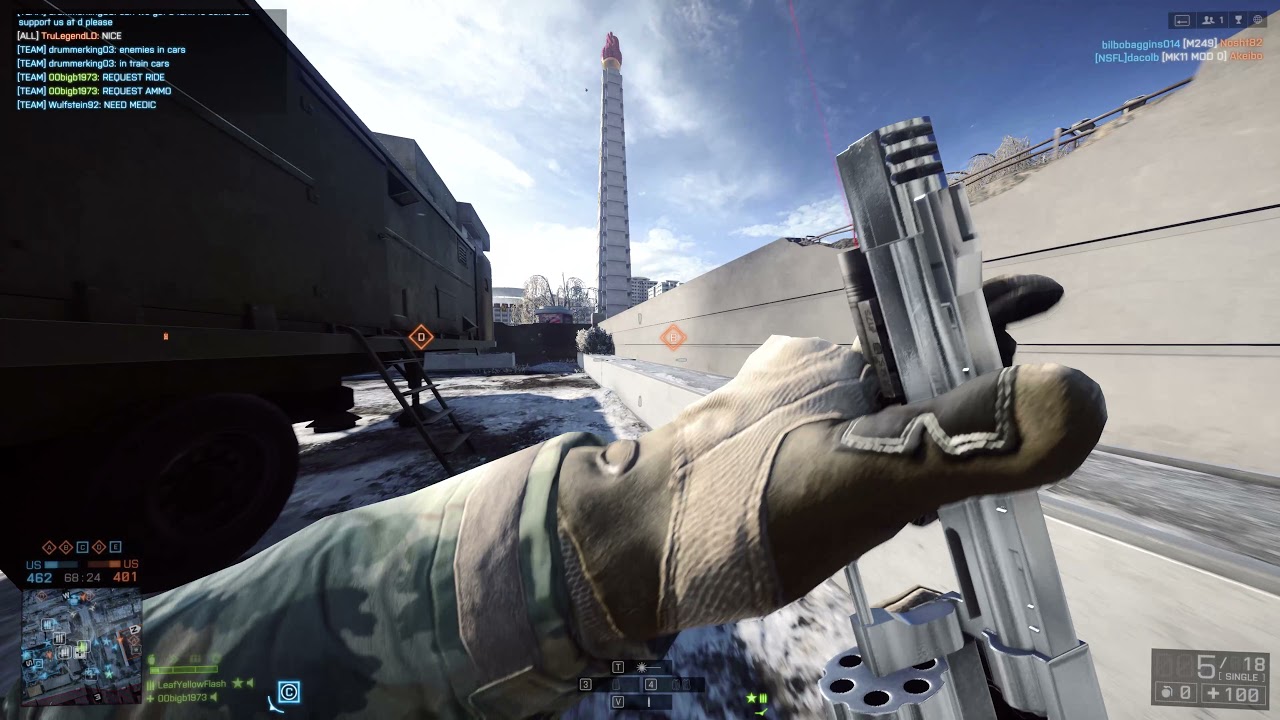 Battlefield 4 scar h loadout request (BF4 gameplay)