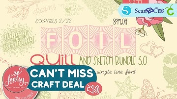 Best of Foil Quill / Single Line / Sketch Designs So Fontsy!