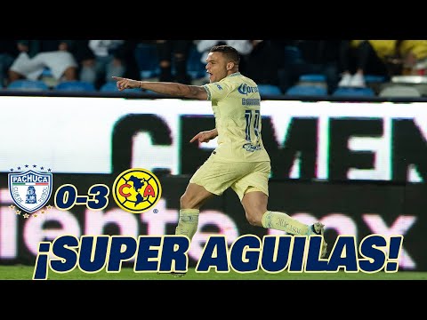 América goleó 3-0 a Pachuca por Liga MX | RESUMEN Y GOLES [FOTOS]