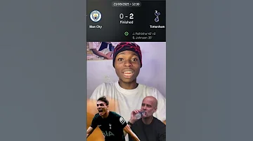 Man City 0 2 Tottenham Tottenham Showed Ambition And Passion Over Man City 