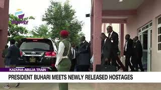 Kaduna-Abuja Train: President Buhari Meets Newly Released Hostage | NEWS