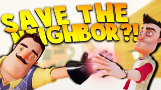 WE CAN SAVE THE NEIGHBOR! A NEW ENDING?! | Hello Neighbor Mods Gameplay