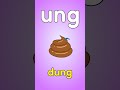 UNG Ending Sound Song Learn To Read Shorts UNG Ending Sound Song Learn To Read Shorts