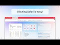 Switching from Safari? Here’s How to Do It in Seconds