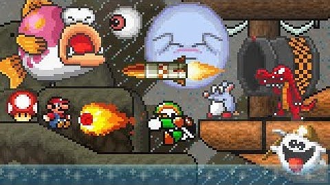 Super Mario Epic Adventure (SMBX 1.4.5) Level: Lost World 1. HD