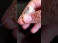 Brazalete corazón peyote delica miyuki parte 2