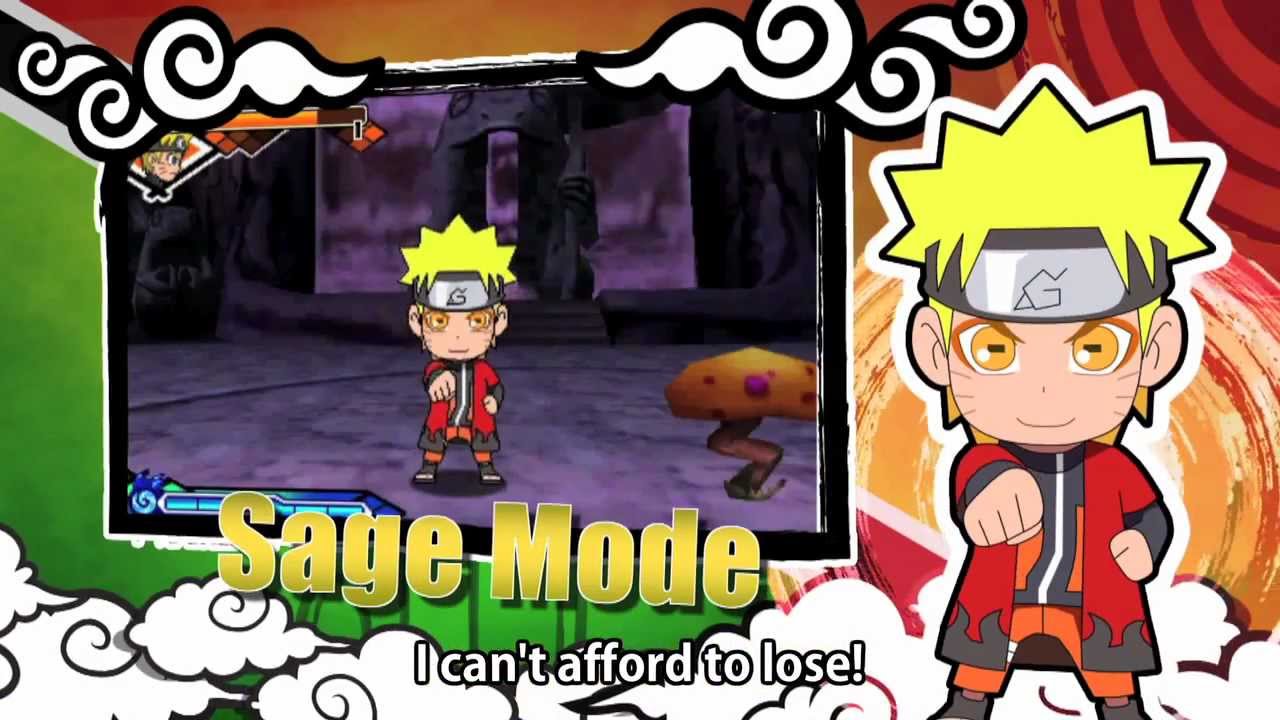 Naruto SD Powerful Shippuden The Ninja Way Game Trailer Nintendo