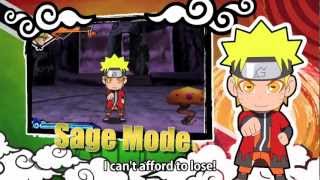 Naruto SD: Powerful Shippuden - The Ninja Way Game Trailer - Nintendo 3DS - HD