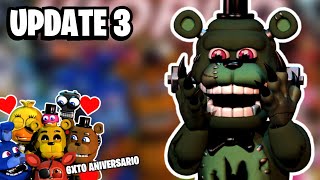 Cosas que esperamos en Fnaf | Five Nights at Freddy's World Update 3 | 6xto Aniversario fnaf world