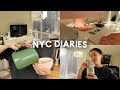 nyc diaries | productive day at home, making coffee, working, what I eat!