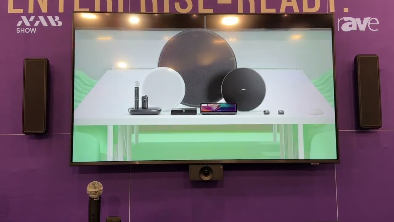 NAB Show 2026: Shure Exhibits IntelliMix Room Kits for Microsoft Teams Rooms and IntelliMix Bar Pro