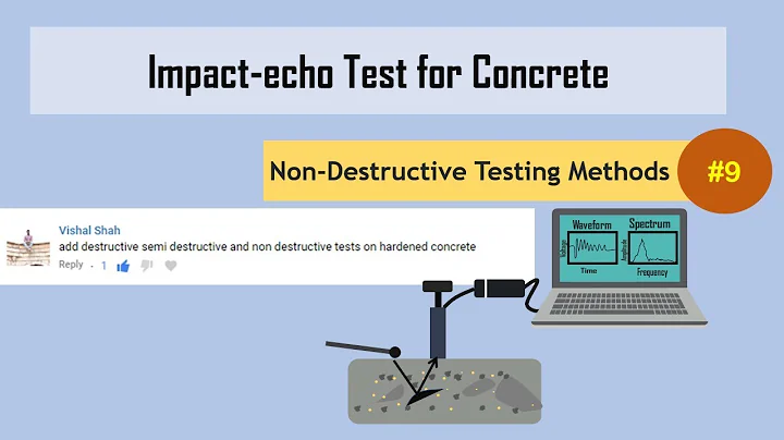 Impact echo Test for Concrete || Non-Destructive Testing Methods (NDT) #9