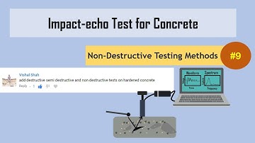 Impact echo Test for Concrete || Non-Destructive Testing Methods (NDT) #9