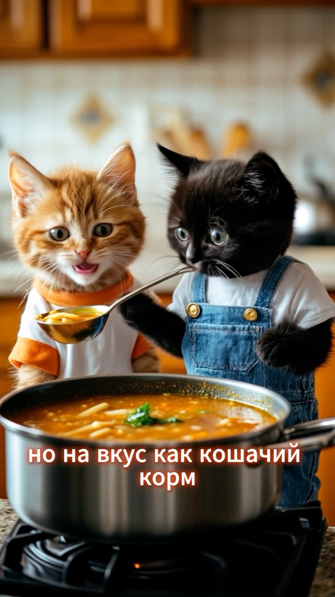 Челлендж готовки! Кто выиграет?? #симбочка #cat #симба