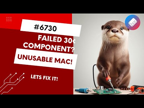 A $0.30 component rendered this $2000 MacBook Pro unusable.