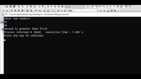 C++ program find largest number between two numbers